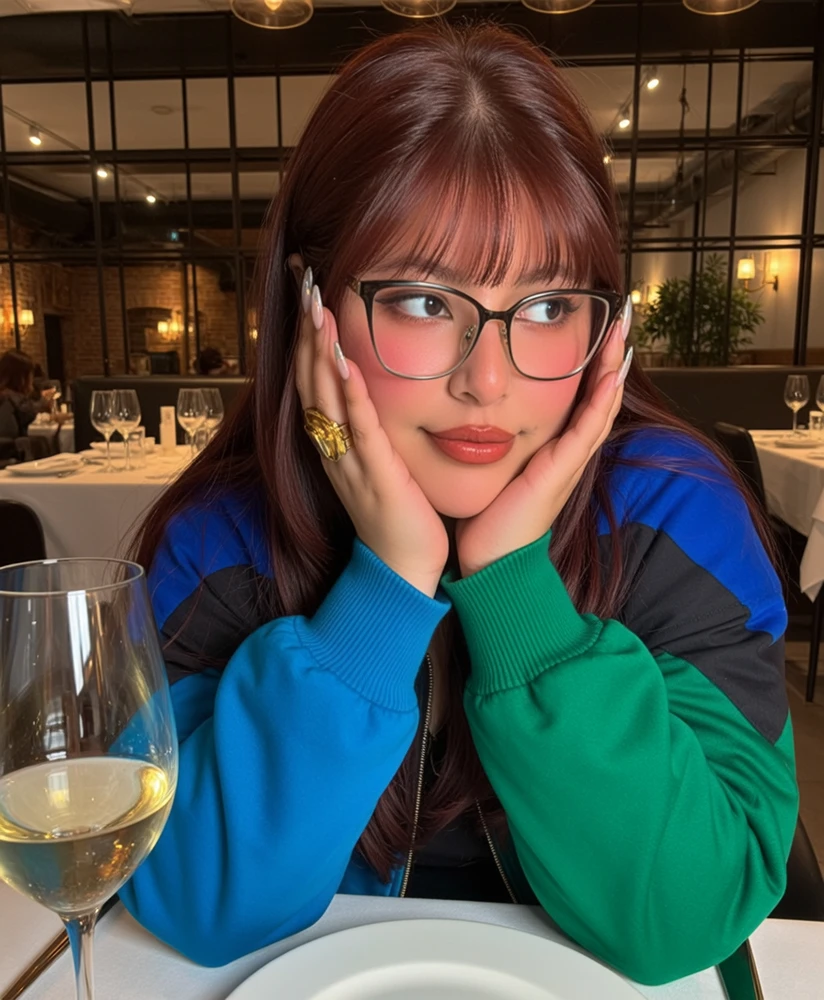 Noche de cena con amigas