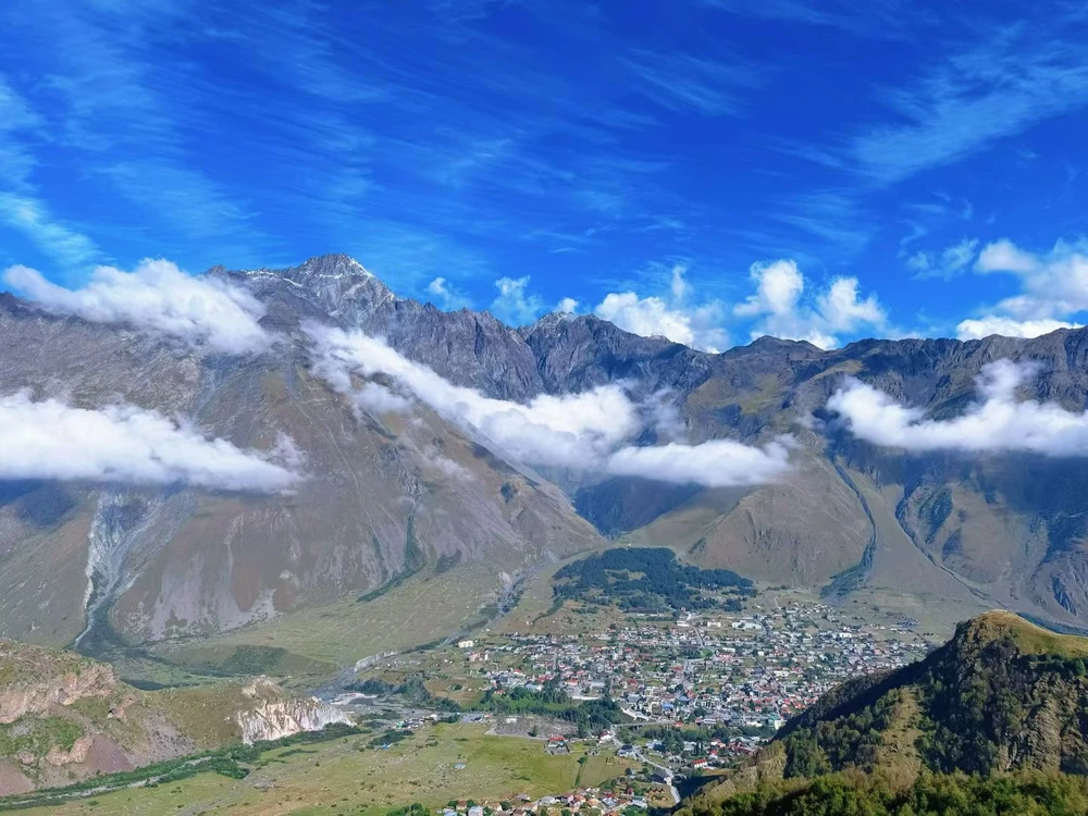 卡兹别克山的风