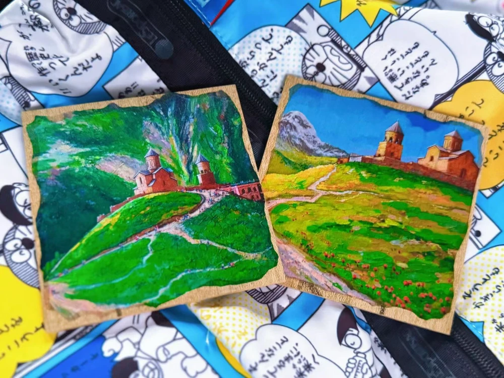 卡兹别克山的风