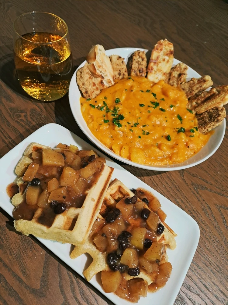 Meine ersten selbstgemachten Waffeln seid langem 👀🧇