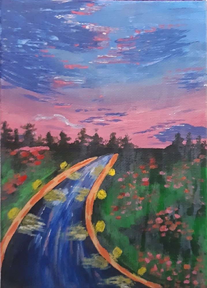 Just me and my paintbrush against the world 📸🎀