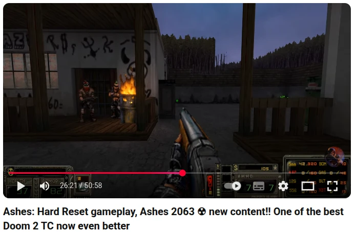 Ashes 2026 postapo Doom 2 mod