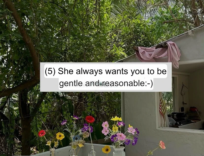 10 behaviors about women💖🥰