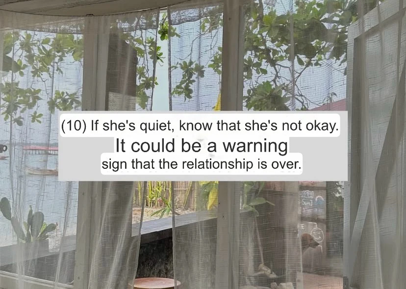 10 behaviors about women💖🥰