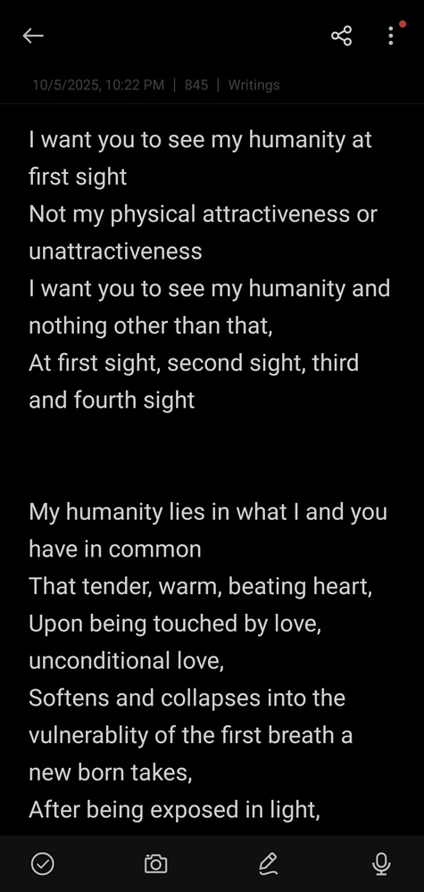 I Want You To See That