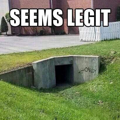 How some horror movies start.