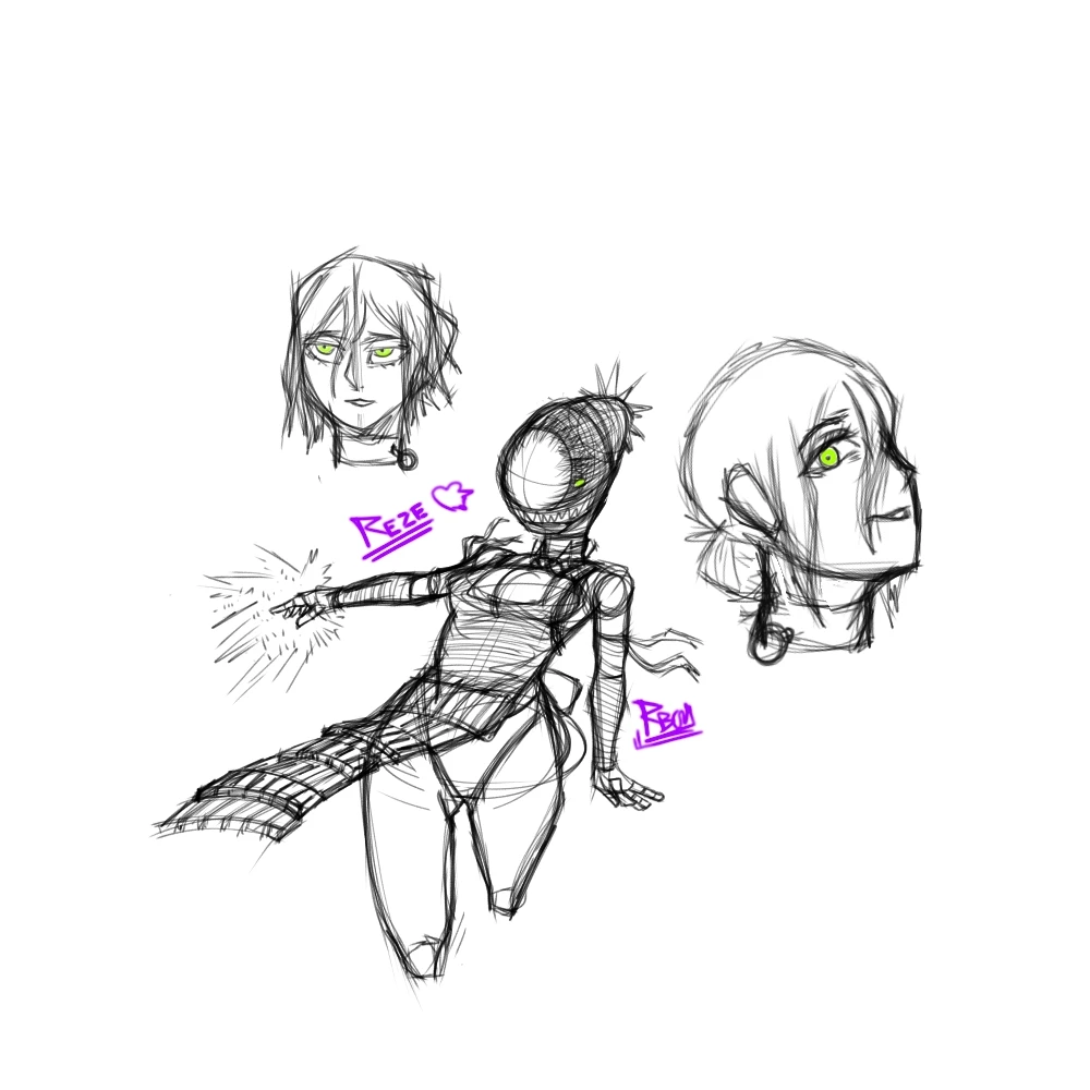 Garabato de Reze de Chensoman