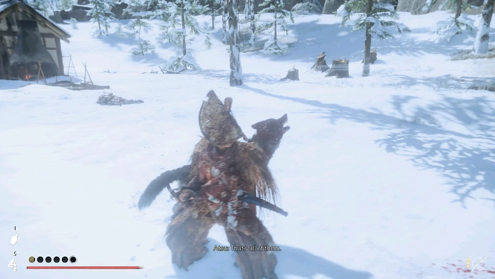 Ghost of Yotei has taken my soul. Having wolf hybrids and being able to play this game. Is such a joy in itself 🥰