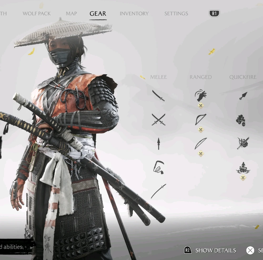 Ghost of Yotei has taken my soul. Having wolf hybrids and being able to play this game. Is such a joy in itself 🥰