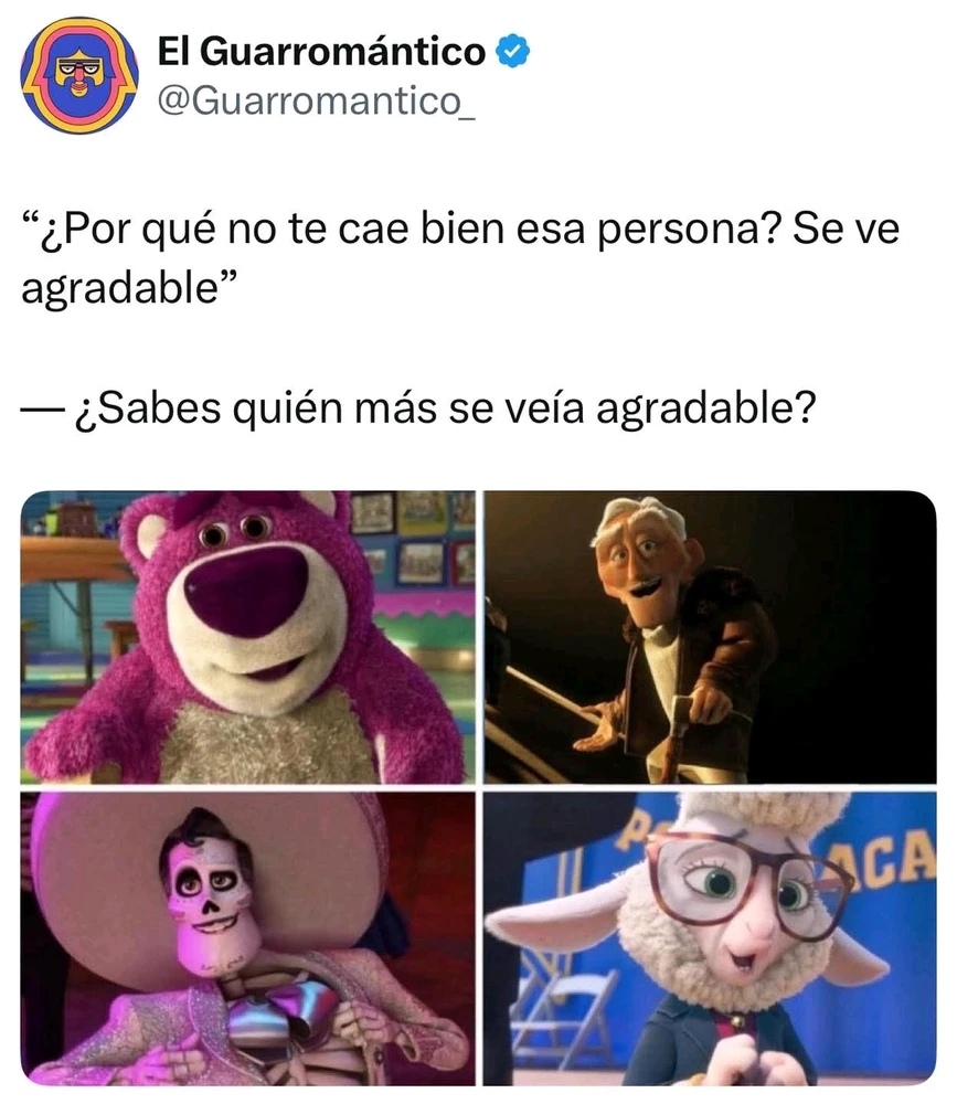 Conozco más.