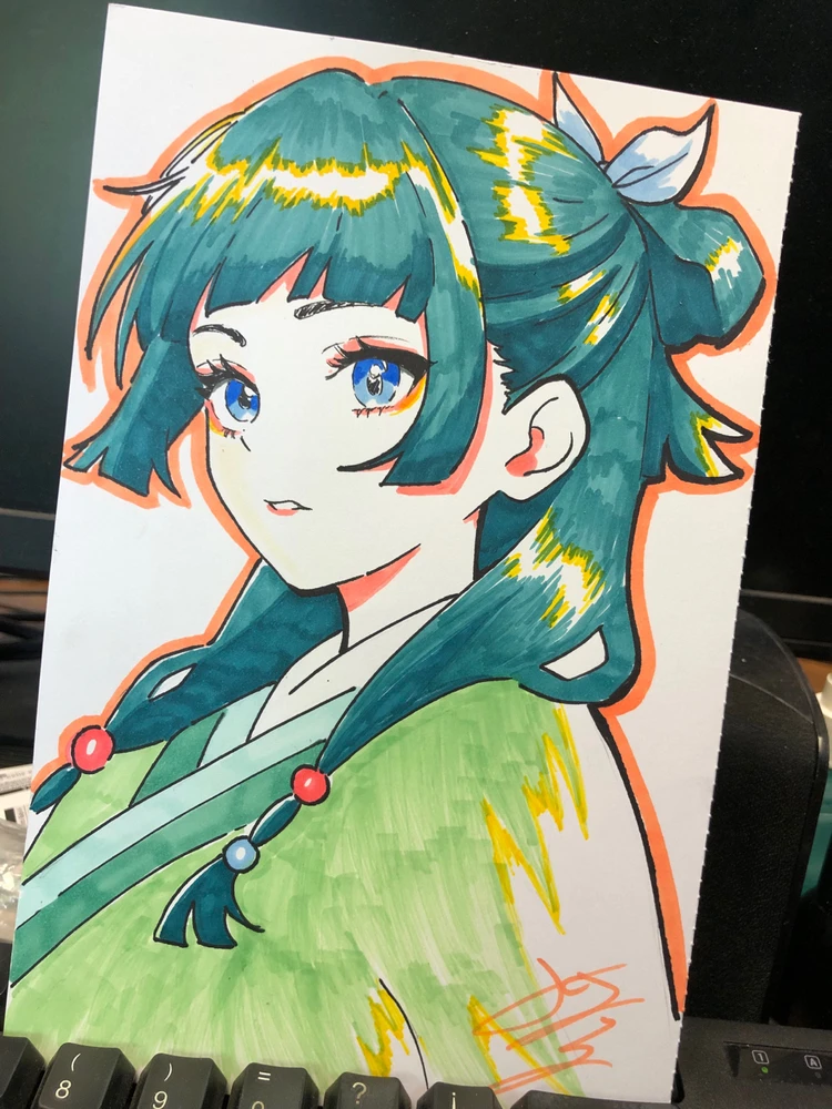 Hoy dibuje a la boticaria