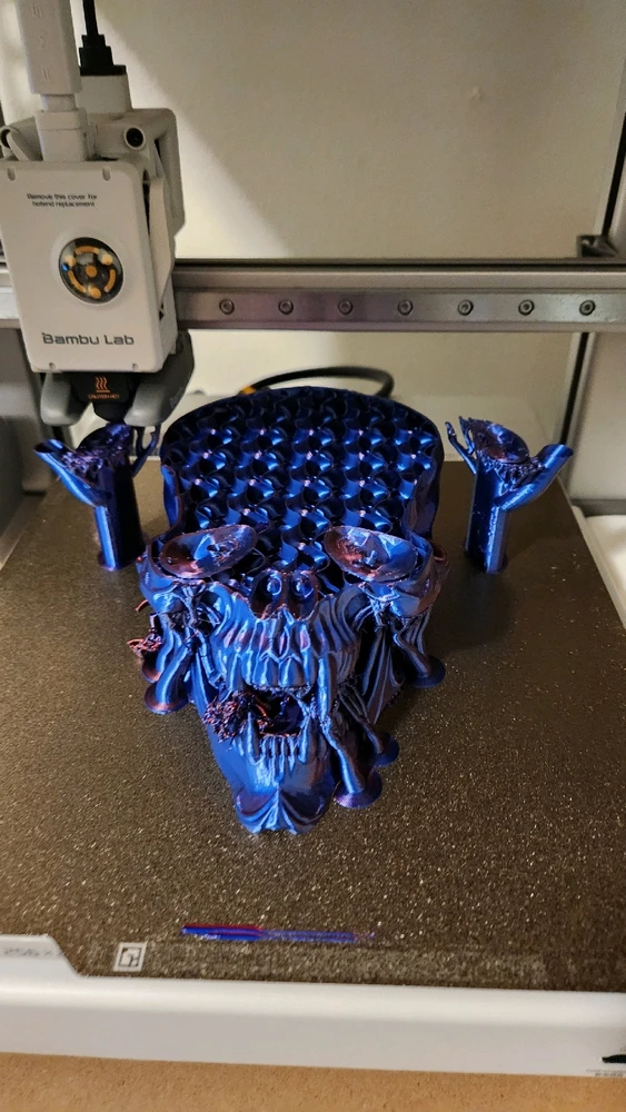 Seven more hours to go. Some of the supports looked like they disconnected from the bed while I was out, but looks okay