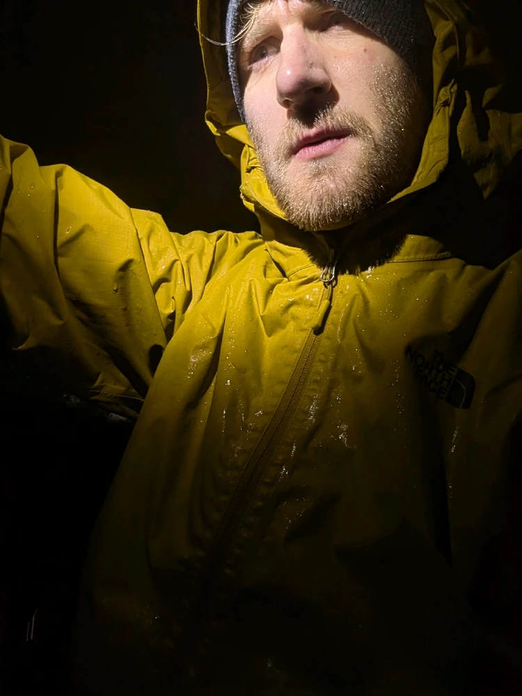 Managed to snap a few dodgy photos of me at the top of Helvellyn 