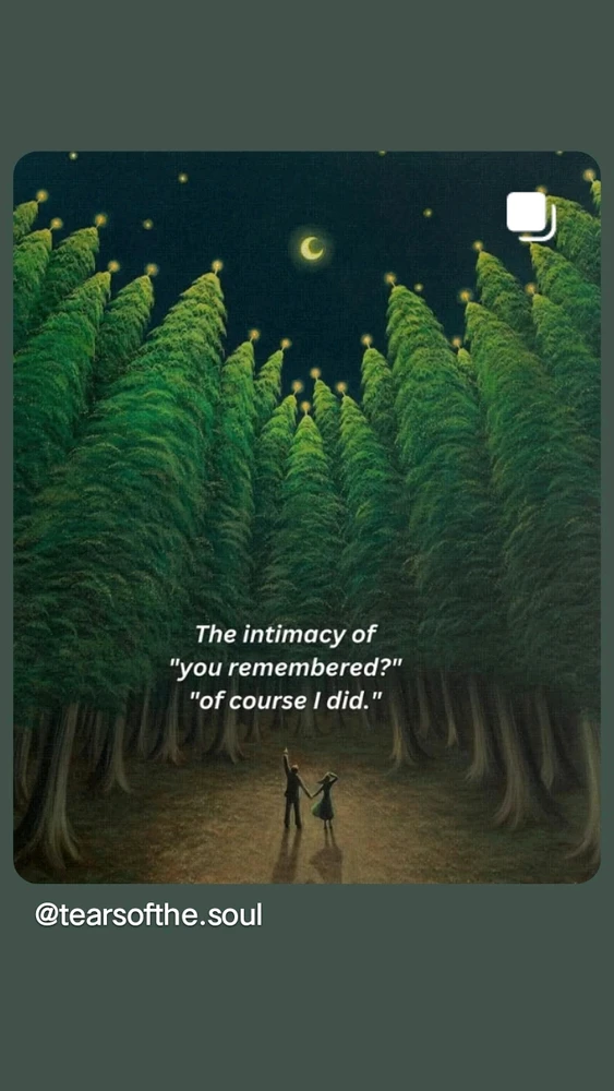 The intimacy of......