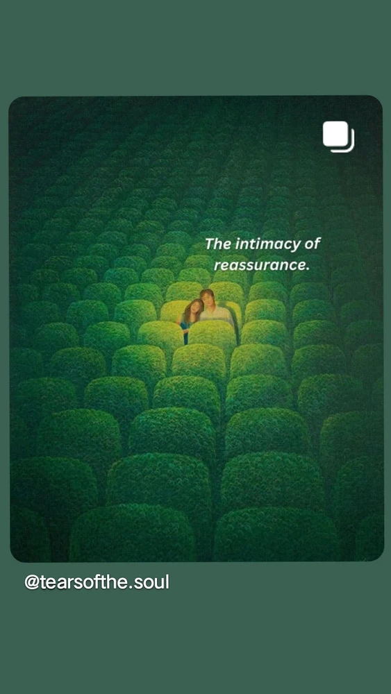 The intimacy of......