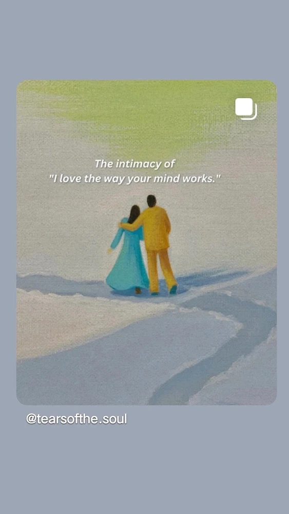 The intimacy of......