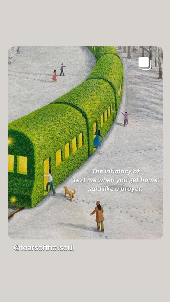 The intimacy of......