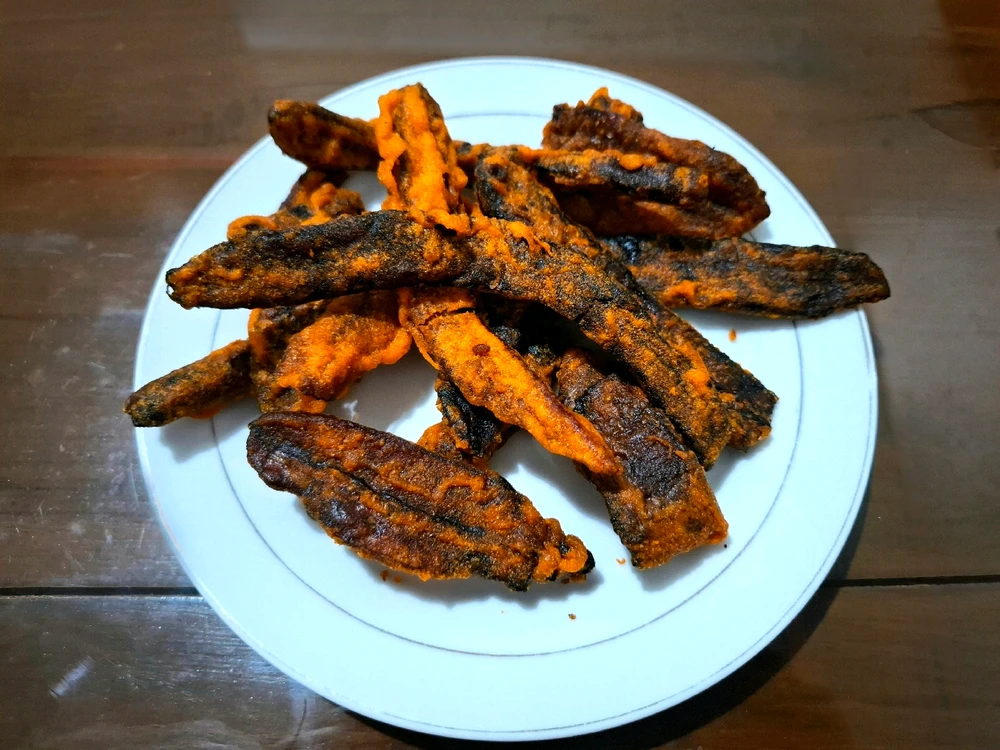 Pisang Sale Goreng (Fried Smoke Banana)