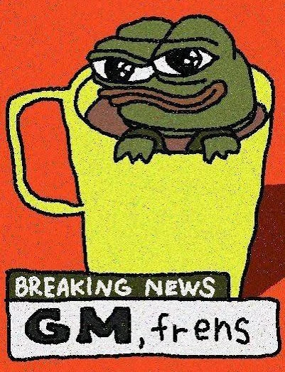 gm frens, hope you all have a safe and happy day today