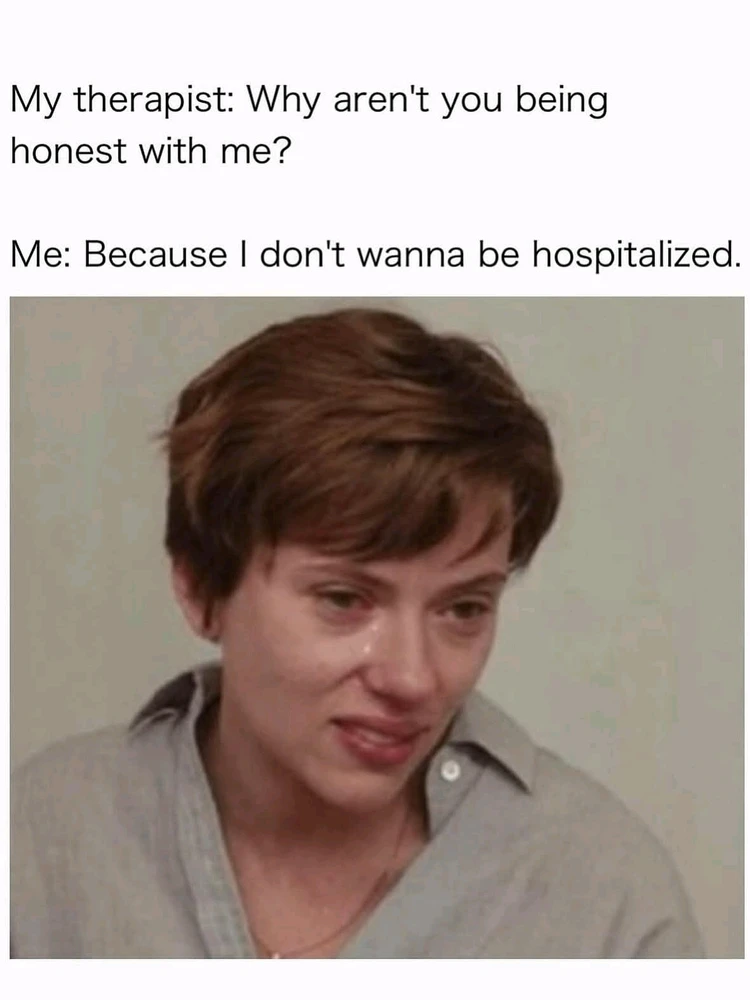 Cuz I feel like Elsa was onto something with how she was in the beginning 🤔😂