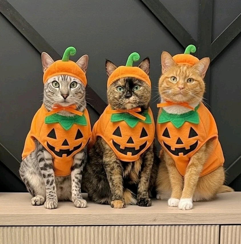 The cutest pumpkins ever... 🎃💕

😻😹