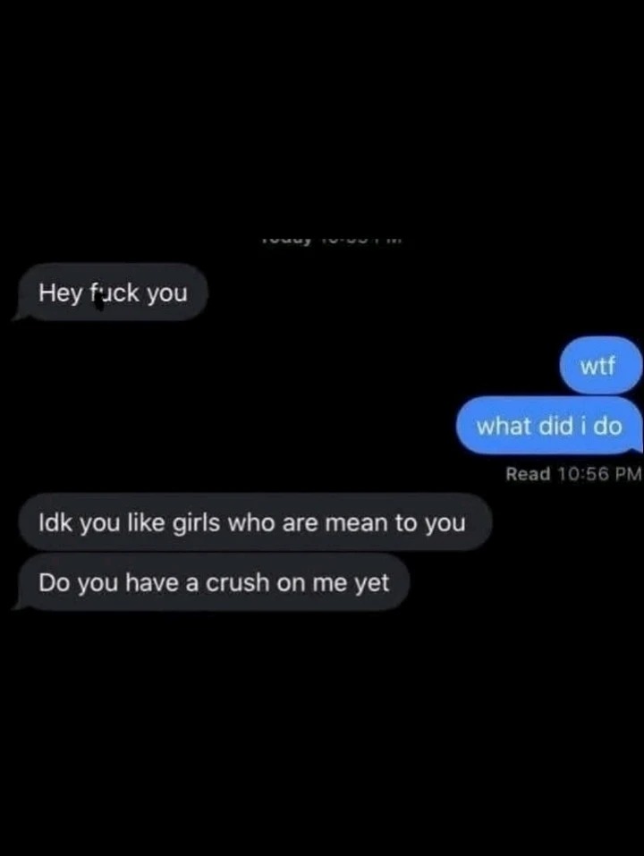 ππ π
Yeah it may have worked on me a few years ago but now I love myself sorry