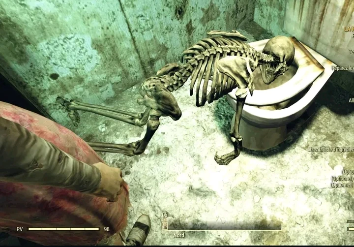 L'effet de l'alcool quand t'es un squelette. 🍻