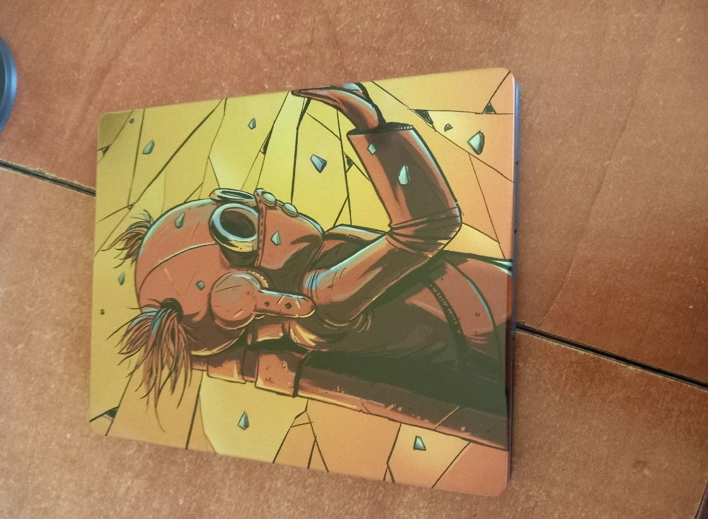 Steelbook hátulja