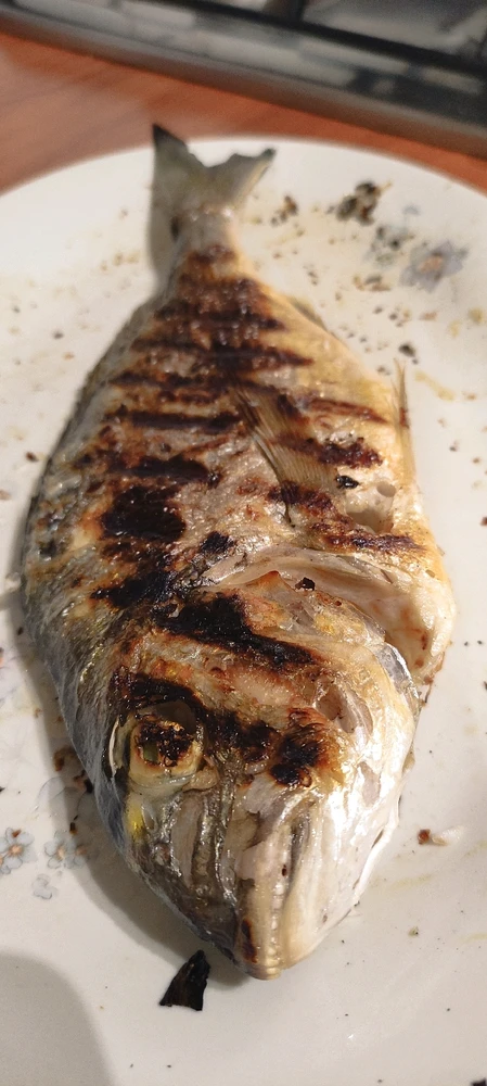 Grilled seabream 🐟🤌