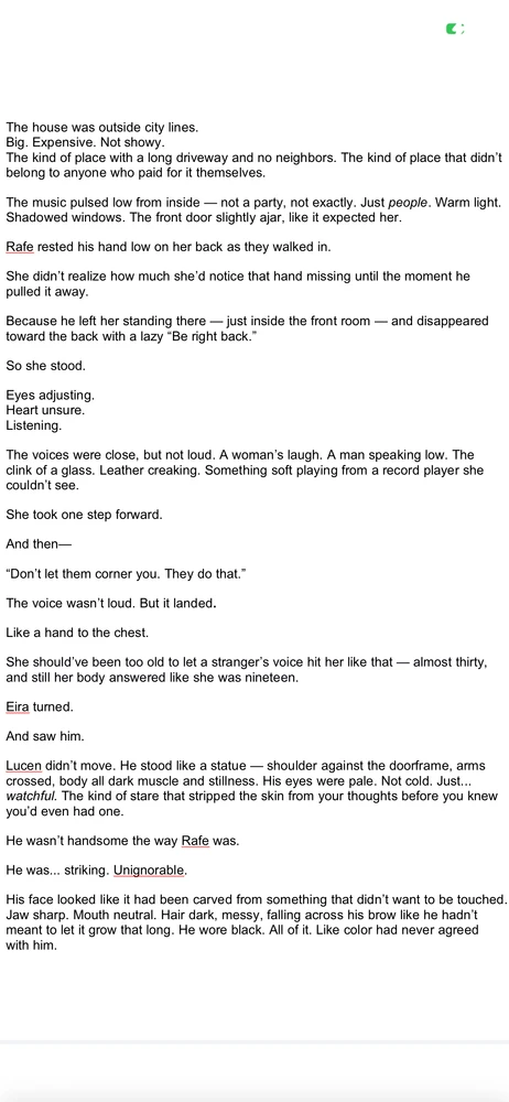 Sooo i am super close to finishing my book…. And thought about publishing it. Soooo tossing out my first chapter…