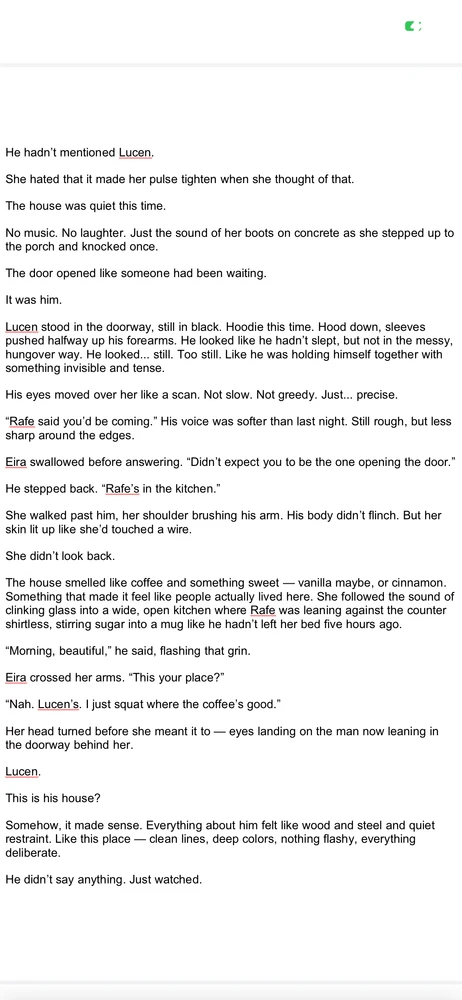 Sooo i am super close to finishing my book…. And thought about publishing it. Soooo tossing out my first chapter…