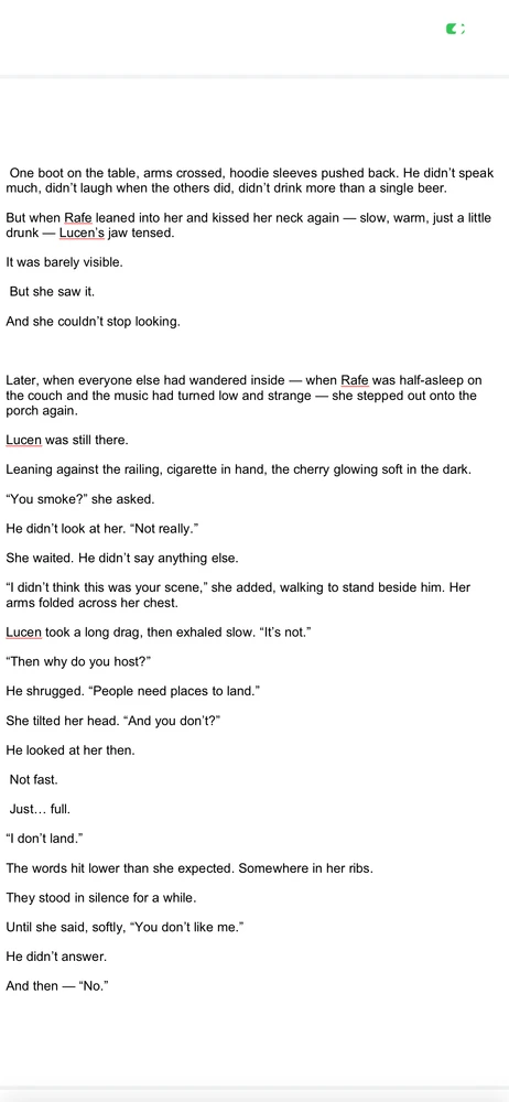 Sooo i am super close to finishing my book…. And thought about publishing it. Soooo tossing out my first chapter…