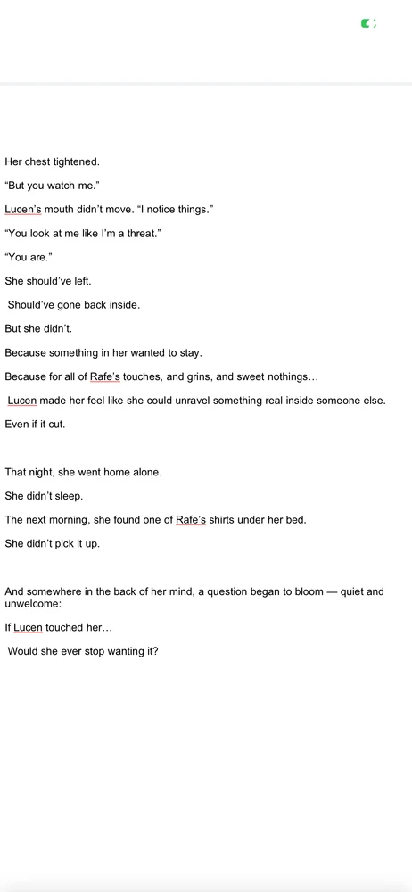 Sooo i am super close to finishing my book…. And thought about publishing it. Soooo tossing out my first chapter…