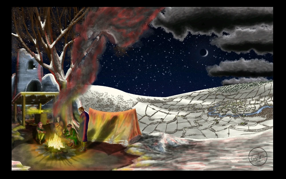 A coupe of pieces I did when I was properly depressed last winter