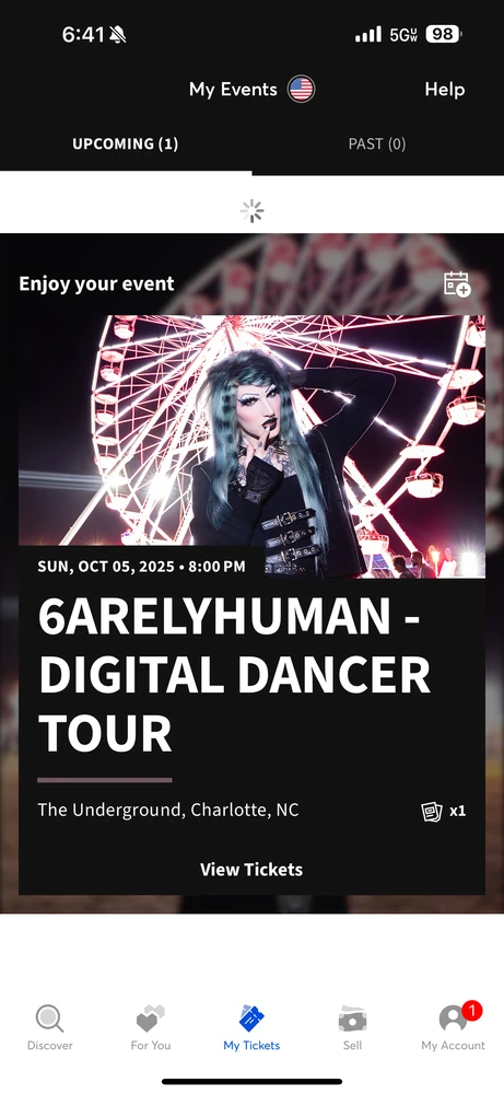 Scene music, 6arelyhuman, charlotte, The Filmore, Concert, Emo music, y2k