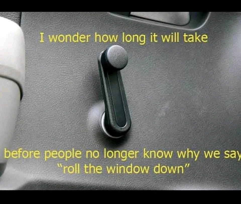 Roll the window down