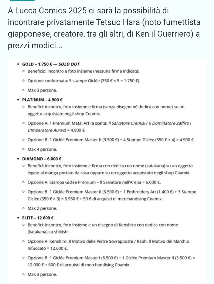 Ma ci rendiamo conto?