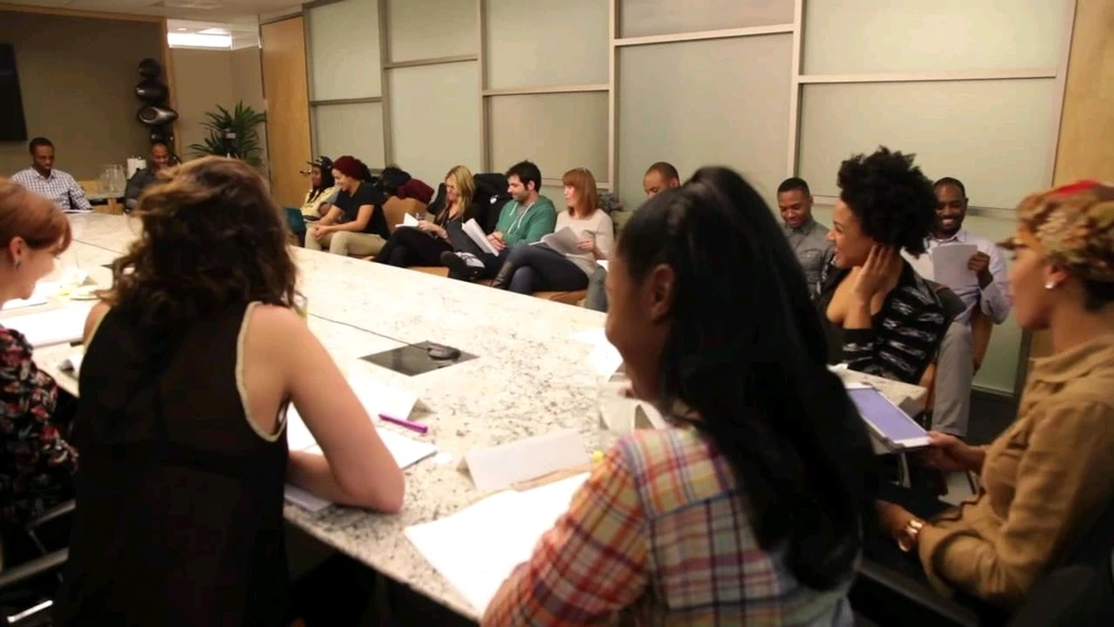 In theater class we did table reads when I was a teen.