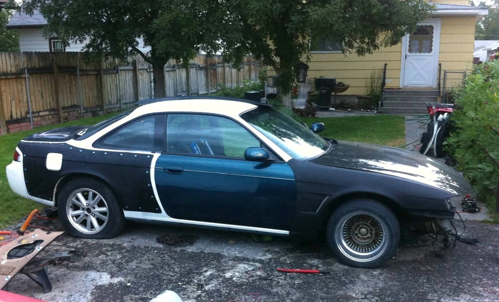 2nd car cause the first got tboned, was never able to finish had to sell, moved away. Had a ka-t 96 240sx s14