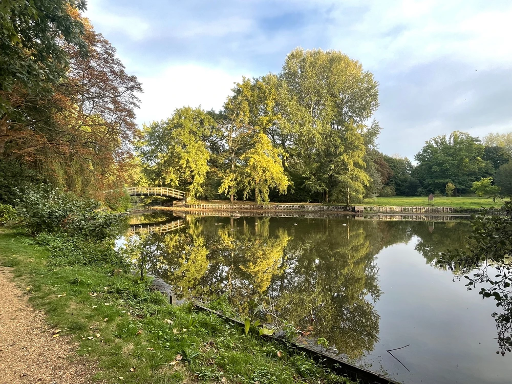 פארק מושלם וענק יש גם בית קפה בכניסה ממש שווה