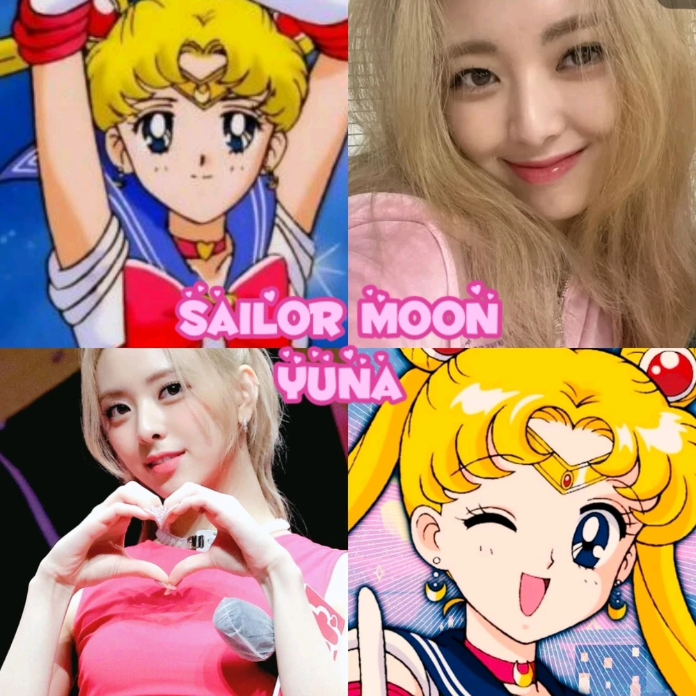 Sailor moon and itzy