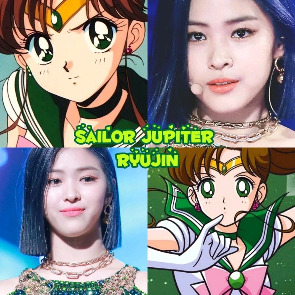 Sailor moon and itzy