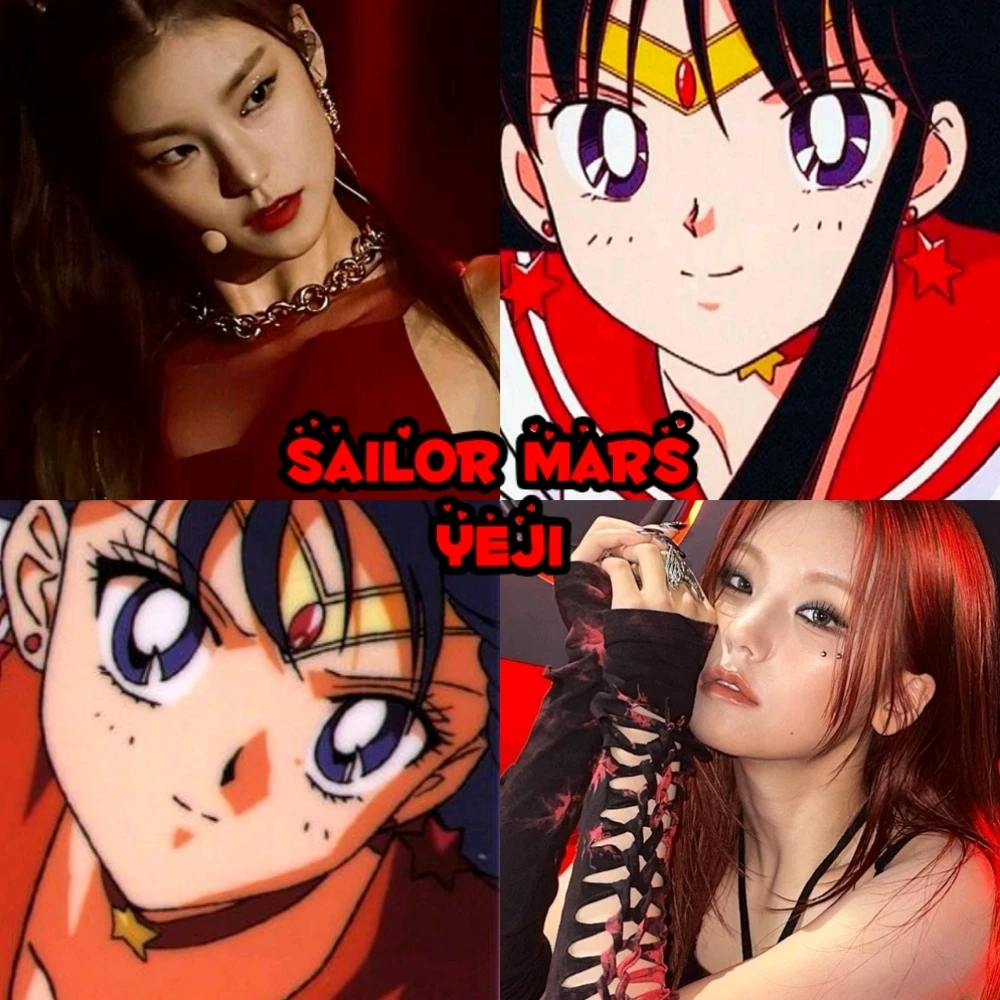 Sailor moon and itzy
