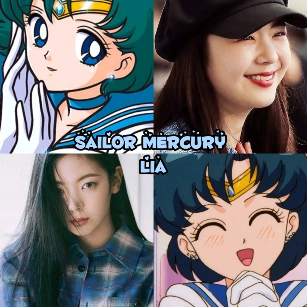 Sailor moon and itzy