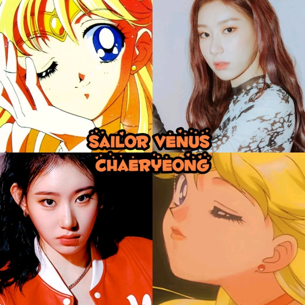 Sailor moon and itzy