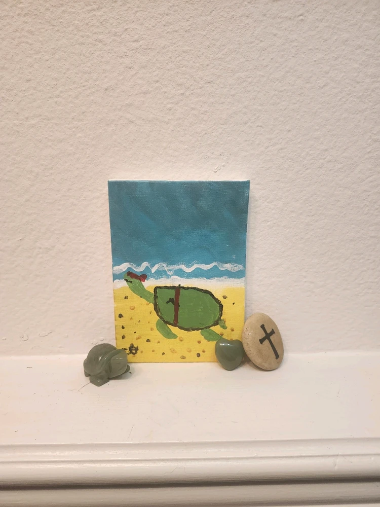 My spirit animal is a turtle.