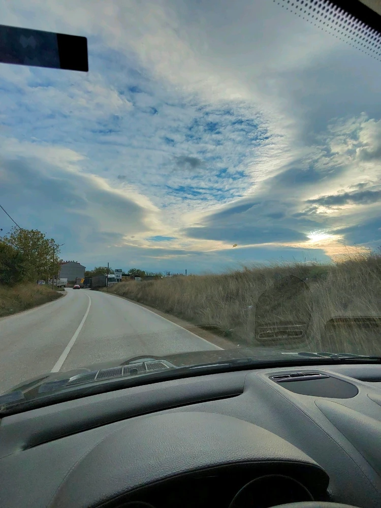 Today's morning moment, actually it's a sunrise