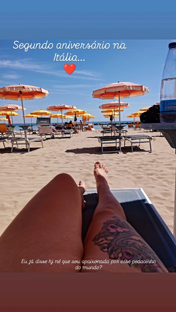 Um ano ke separa dessa foto!