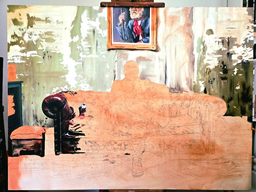 Finally getting back to this painting after a year break