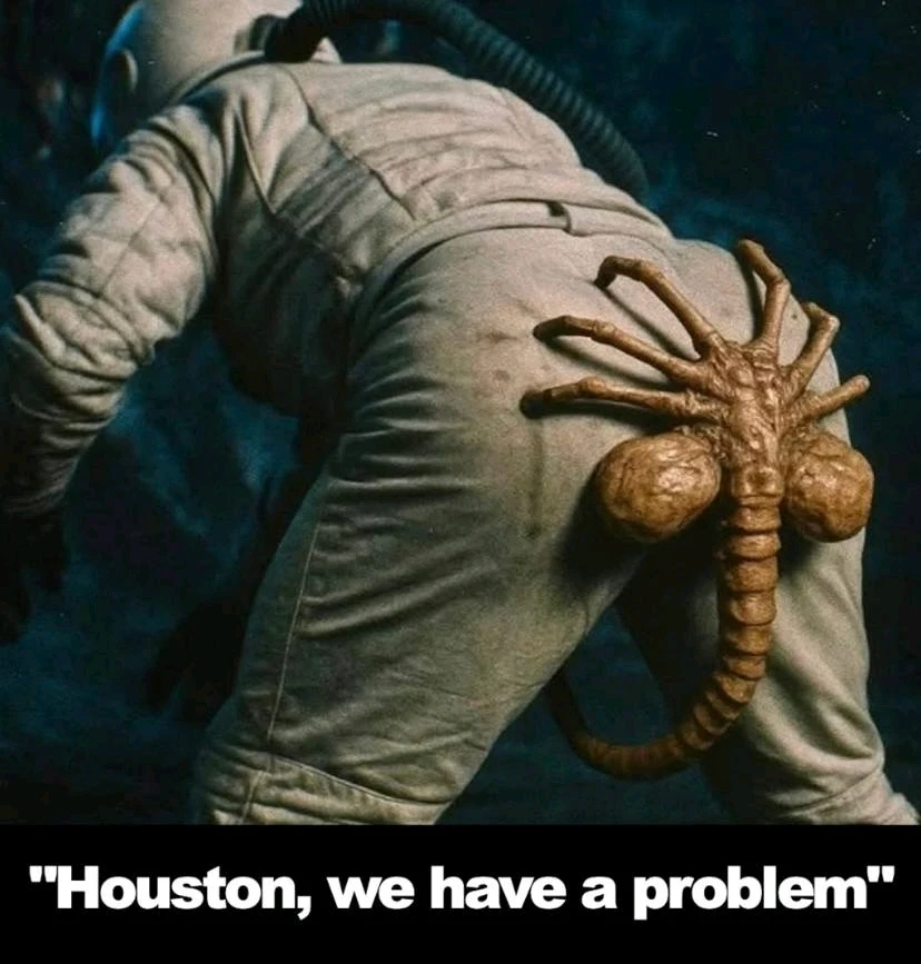 Er ist sowas von am ars... 😅🤣